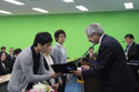 2010-05-03 Admission Ceremony of Joint Degree Program between School and SNHU,USA